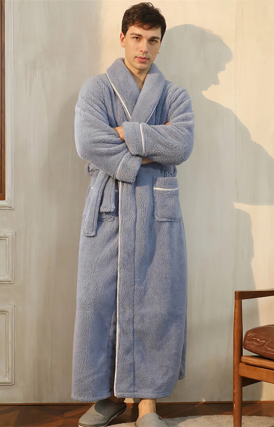 Peignoir Chaud Femme ou homme Pilou