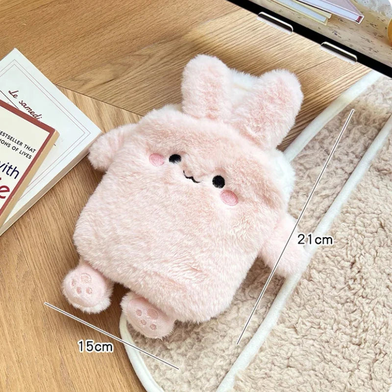 Bouillotte peluche lapin