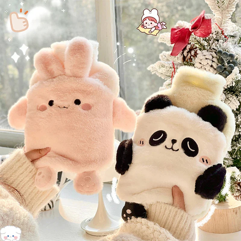 Bouillotte peluche panda