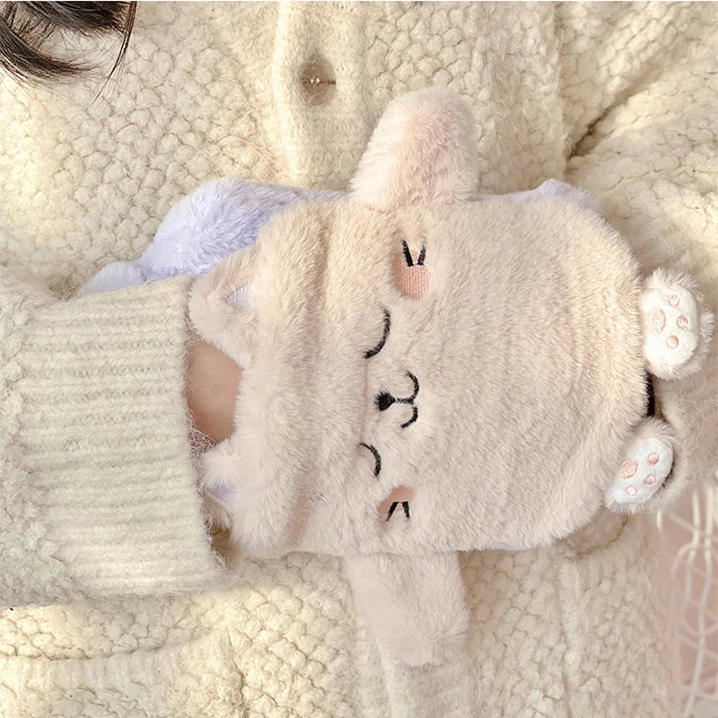 Bouillotte peluche chat