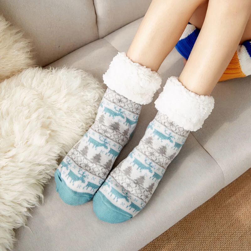 Chaussettes Pilou Pilou les rennes de Noël