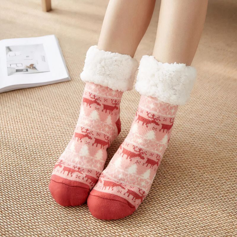 Chaussettes Pilou Pilou les rennes de Noël