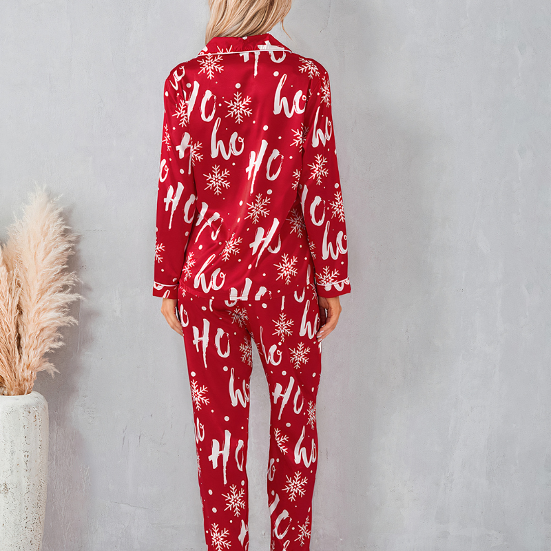 Ensemble pyjama de noël pour femme