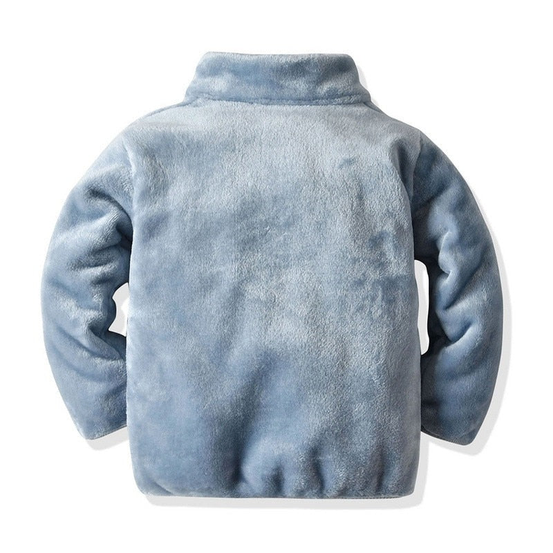 Veste Pilou Pilou Enfant Bleu