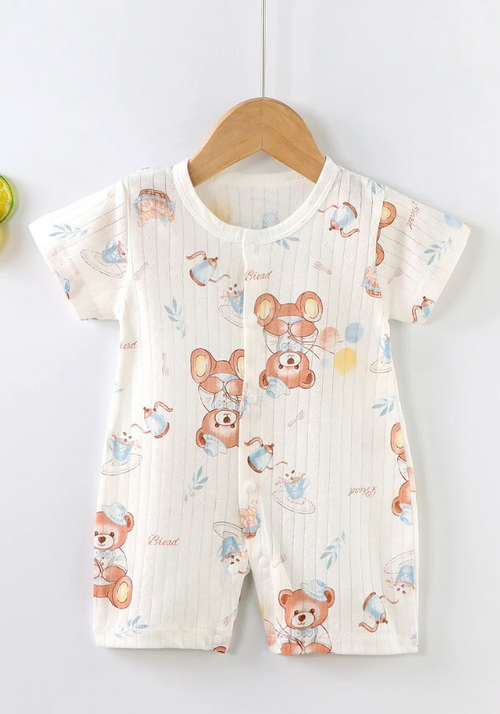 Pyjama Bébé Été Ourson
