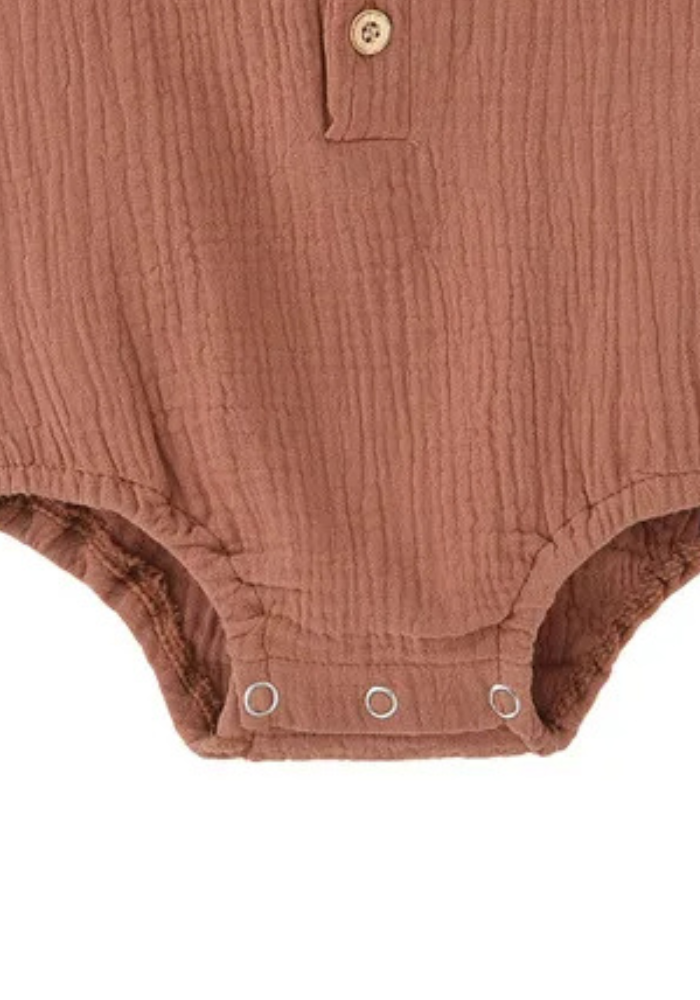 Pyjama Bébé Été Terracotta