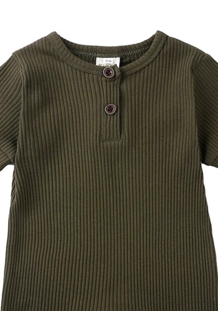 Pyjama Bébé Été Kaki