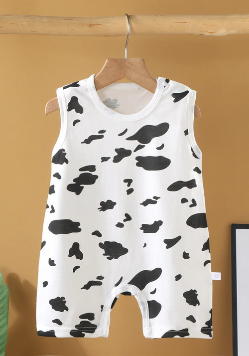 Pyjama Short Bébé Été Vache