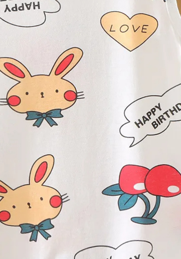 Pyjama Short Bébé Été Anniversaire