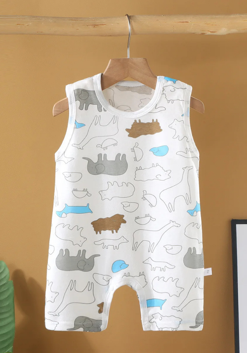 Pyjama Short Bébé Été Animal