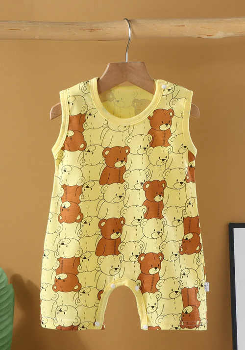 Pyjama Short Bébé Été Nounours