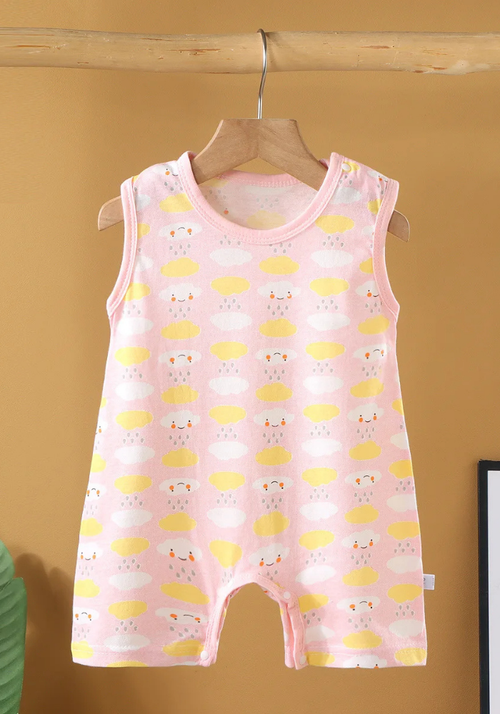 Pyjama Short Bébé Été Nuage