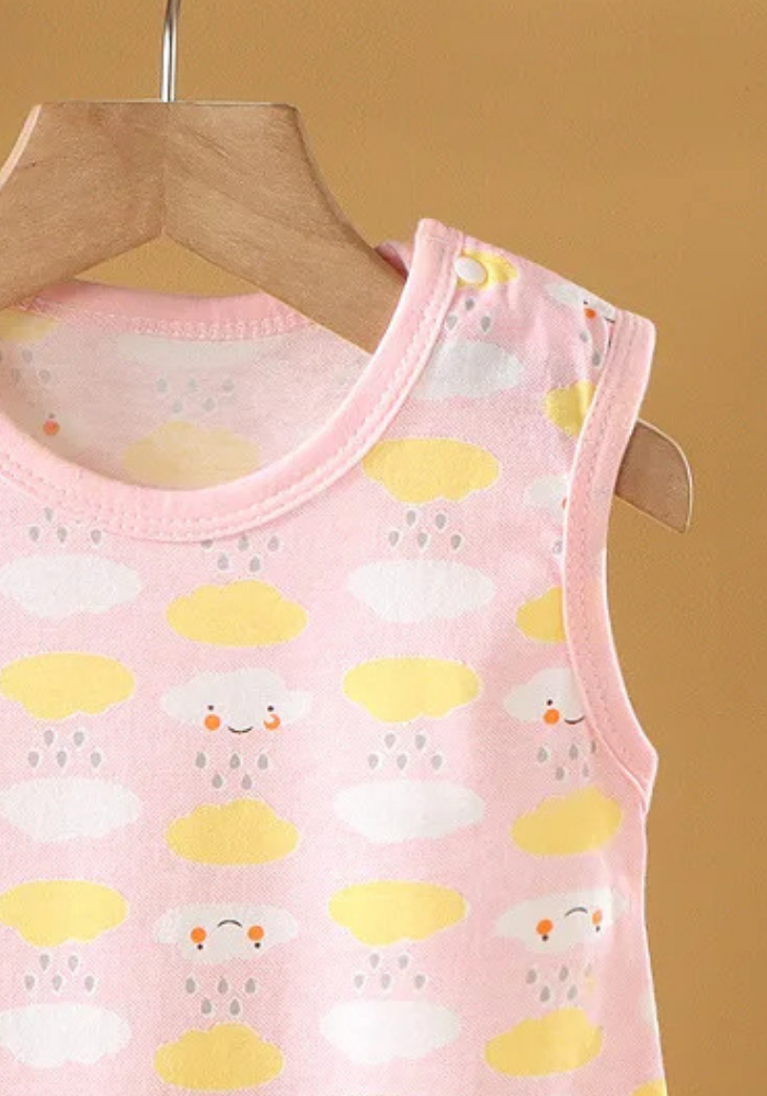 Pyjama Short Bébé Été Nuage