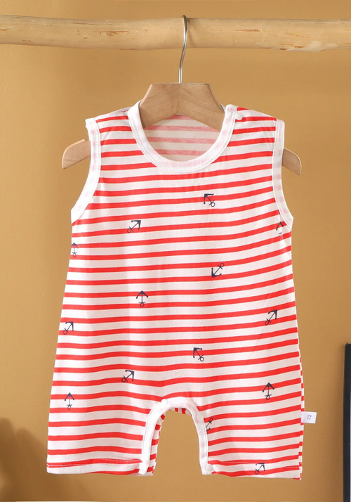Pyjama Short Bébé Été Marin