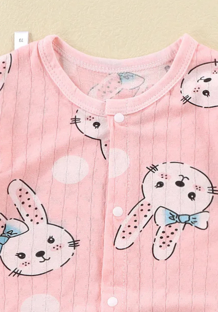 Pyjama Bébé Fille Été Lapin