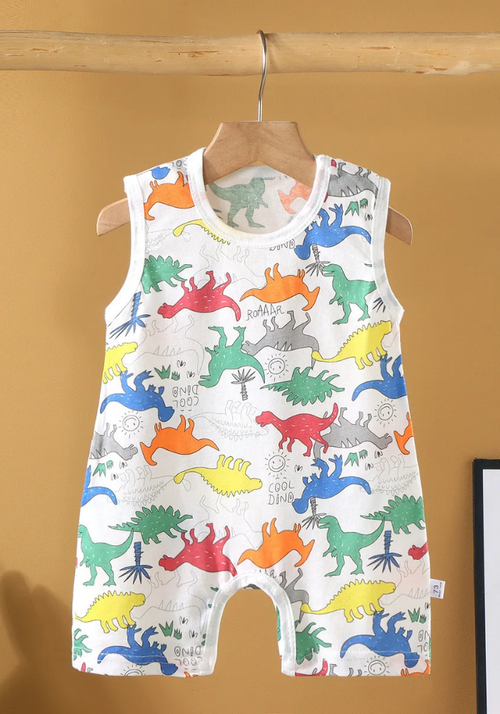 Pyjama Short Bébé Été Jurassique