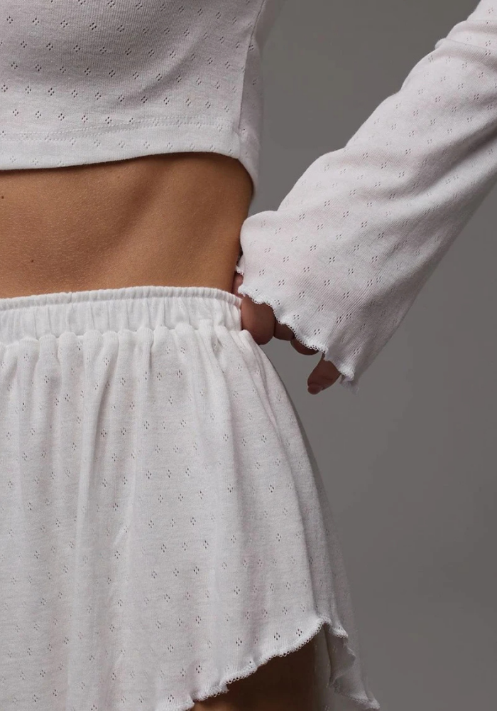 Pyjama Short Classique Femme