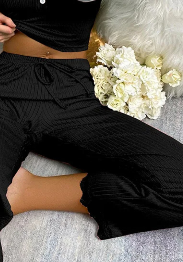 Pyjama Simple Noir Femme