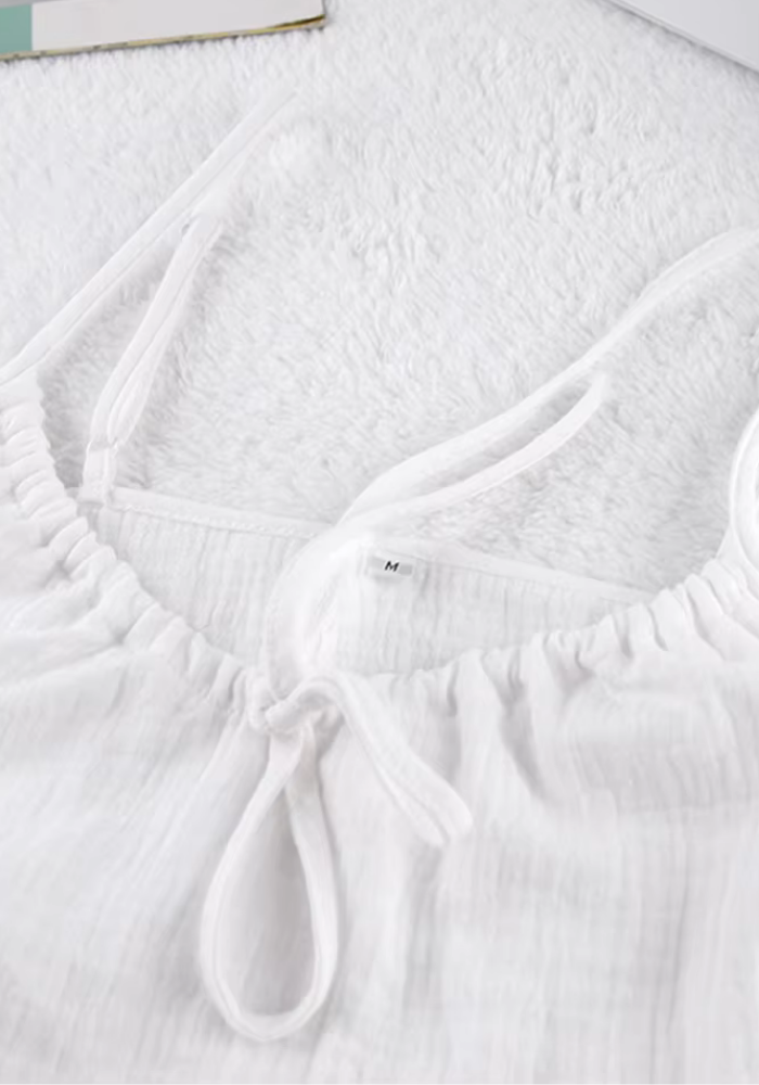 Pyjama Short Gaze de Coton Femme