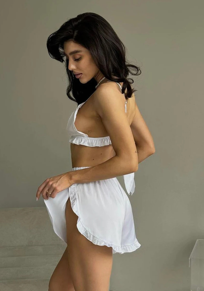 Pyjama Short Brassière Femme