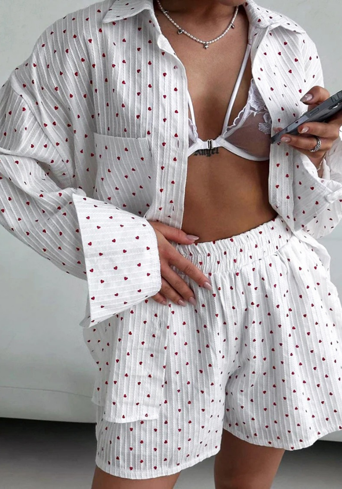 Ensemble Pyjama Short Femme