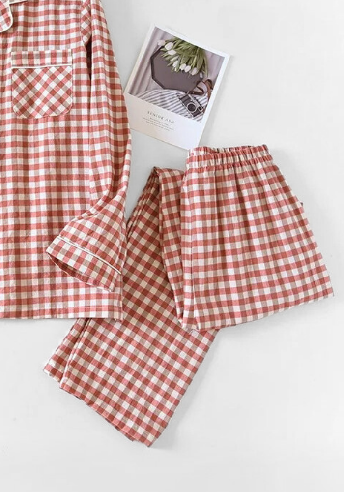 Pyjama Carreaux Cosy Femme