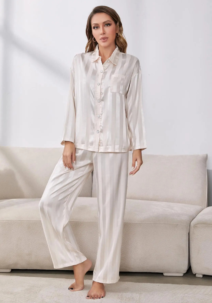 Pyjama Blanc Femme