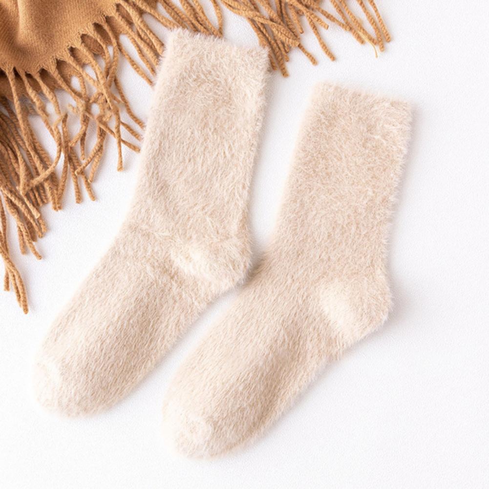 Chaussette Polaire Femme Antidérapante Hiver
