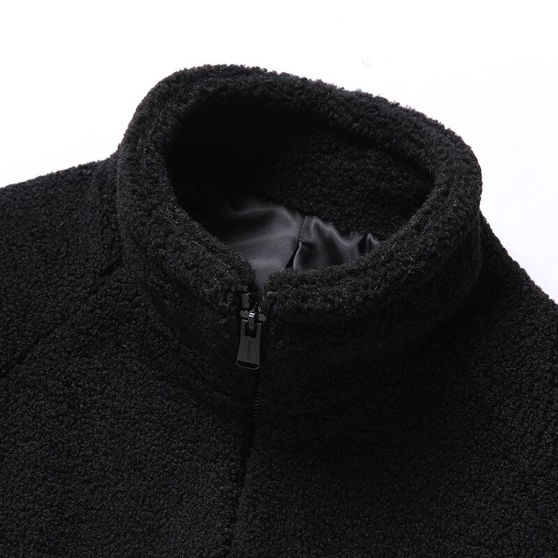 Veste Bi Matiere Pilou Homme