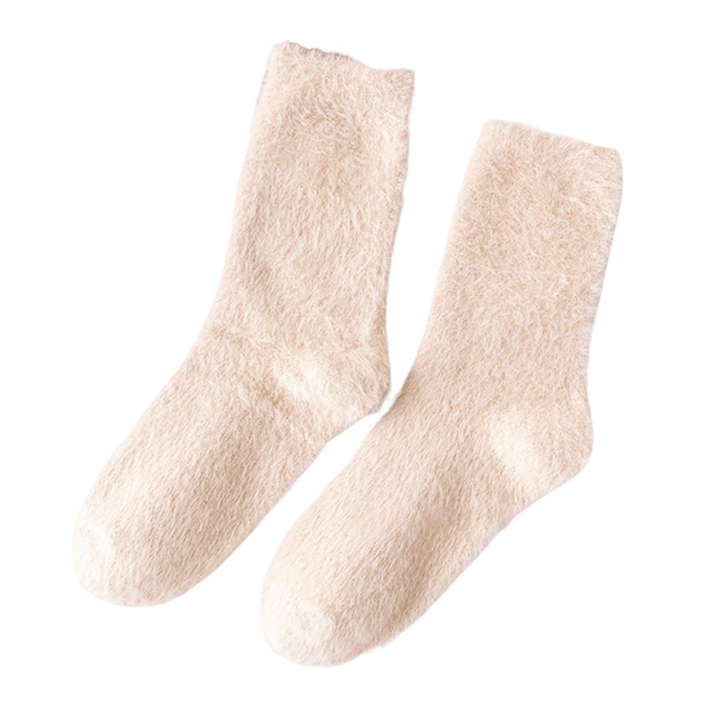Chaussette Polaire Femme Antidérapante Hiver