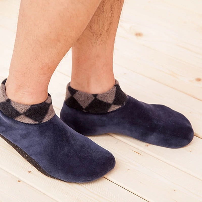 Chaussettes Chaussons bleu