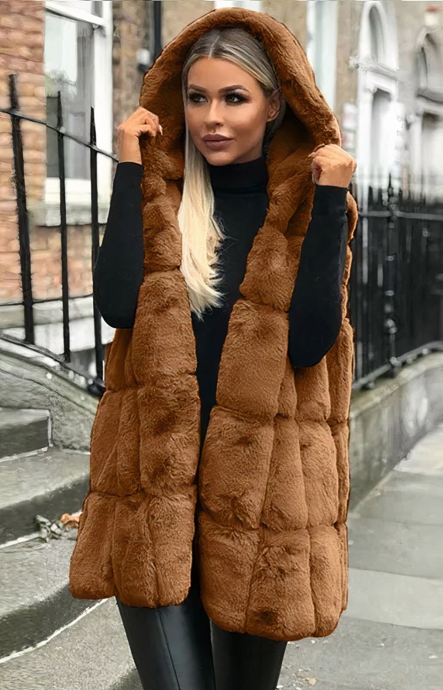 Gilet Pilou Pilou Long sans manches Femme