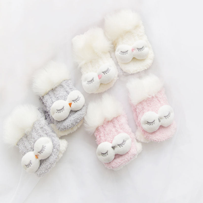 Chaussette pilou pilou hibou
