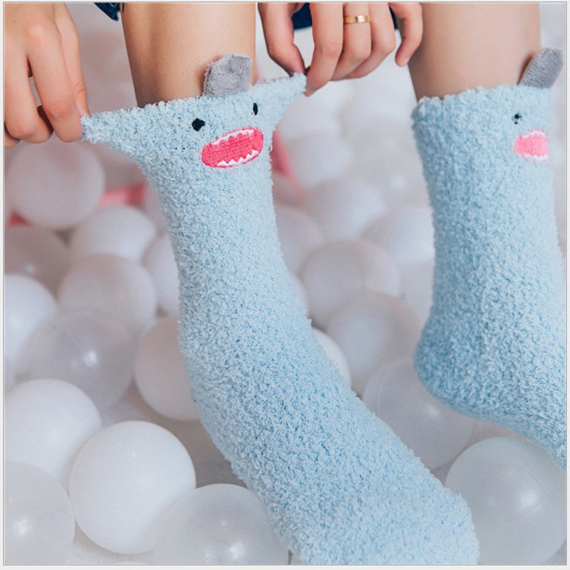 Chaussette pilou tricot
