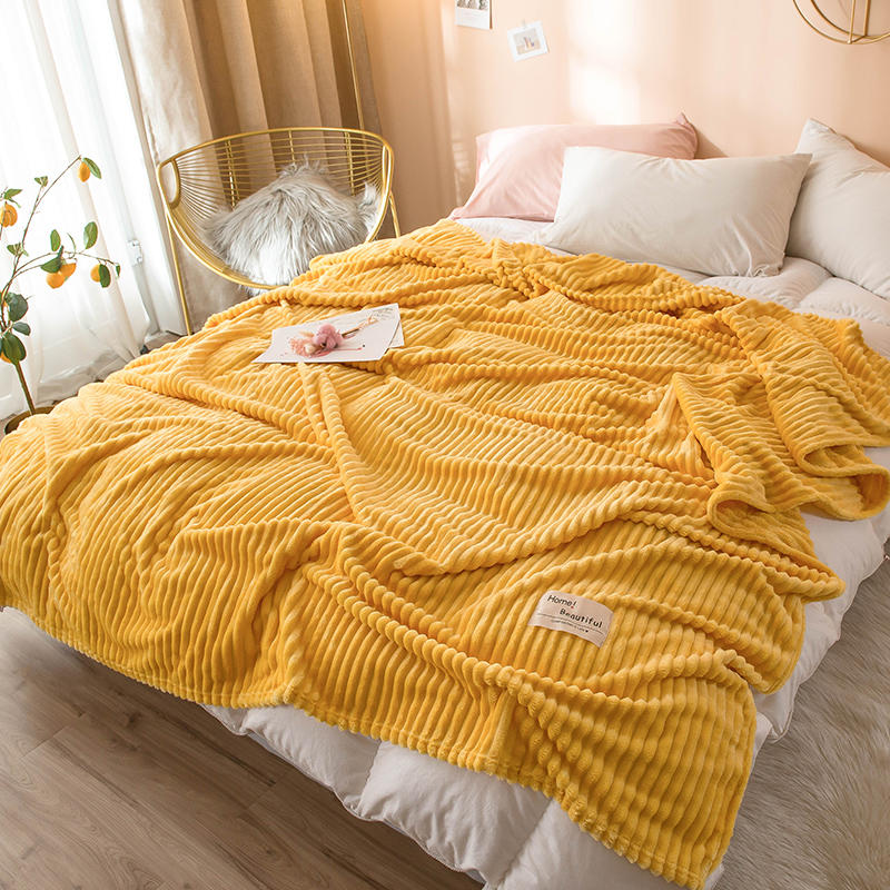 Plaid pilou jaune