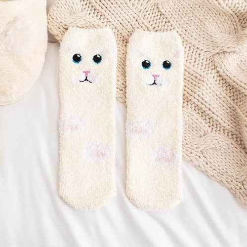 Chaussette pilou pilou lapin