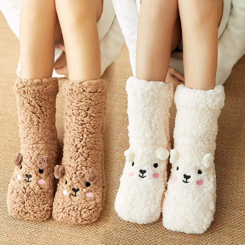 Chaussette épaisse pilou