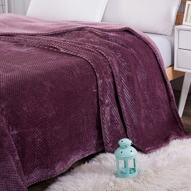 Plaid pilou pilou framboise