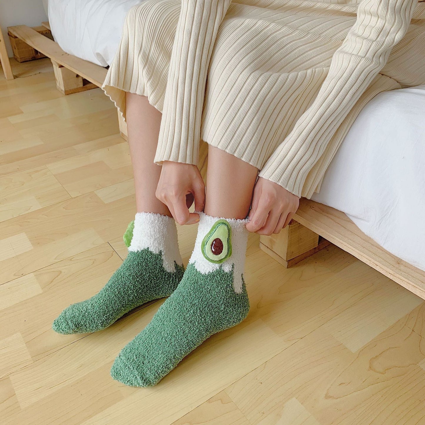 Chaussette chaude femme