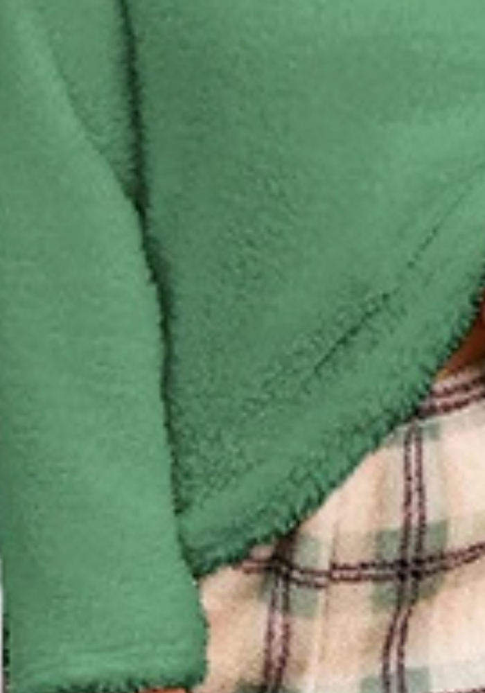 Pyjama Polaire Femme Vert
