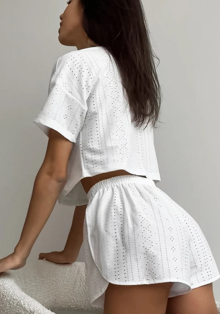 Pyjama Short Bohème Femme