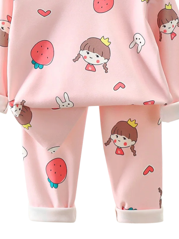 Pyjama Fille Fraise