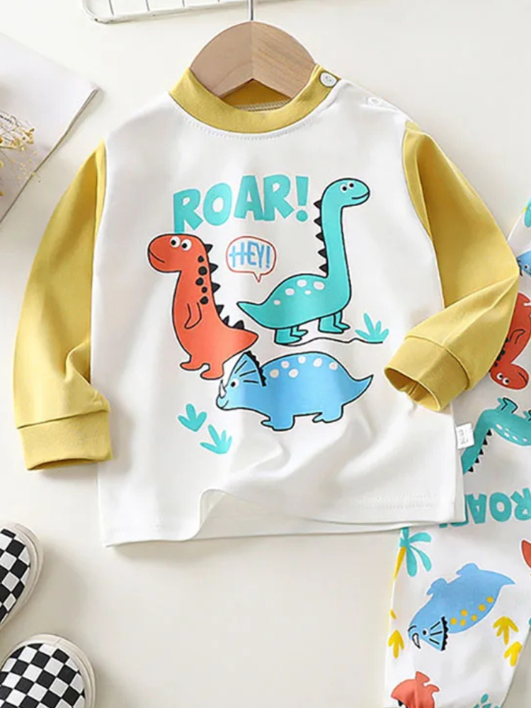 Pyjama Enfant Dessin Dinosaure