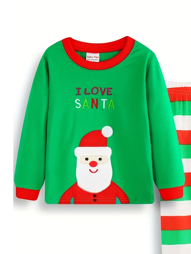 Pyjama de Noël Enfant Lova Santa