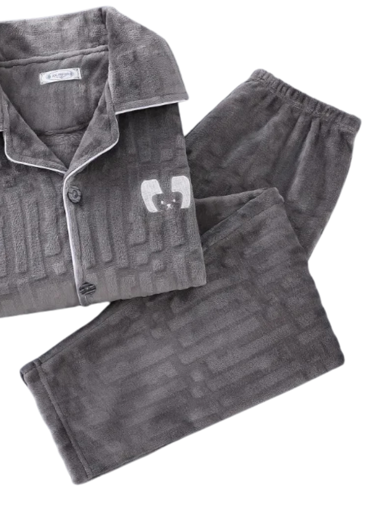 Pyjama Polaire Épais Homme