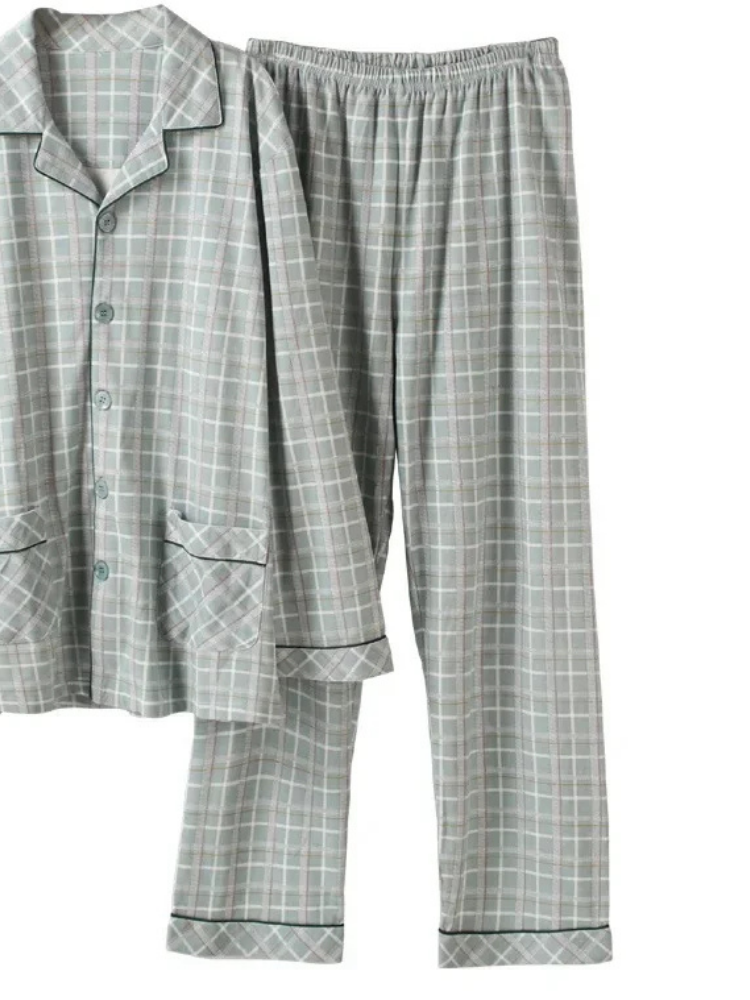 Pyjama Homme Hiver Vert