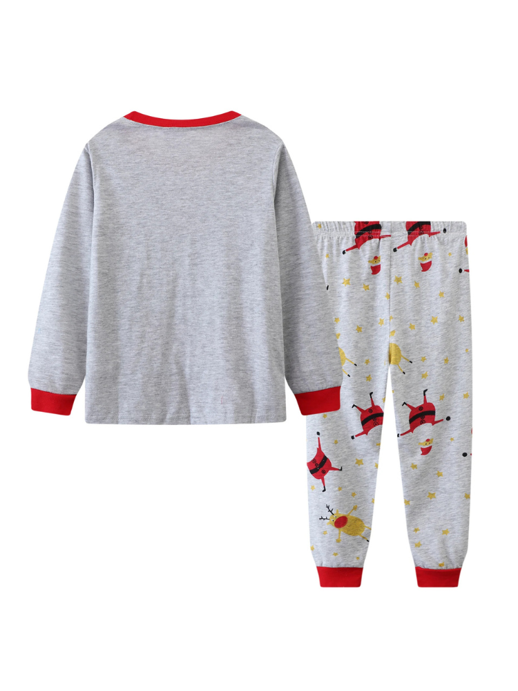 Pyjama de Noël Enfant Gris