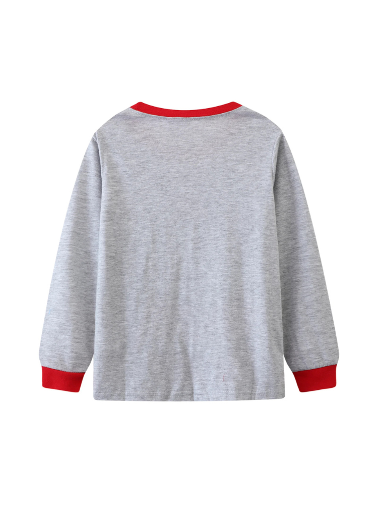 Pyjama de Noël Enfant Gris