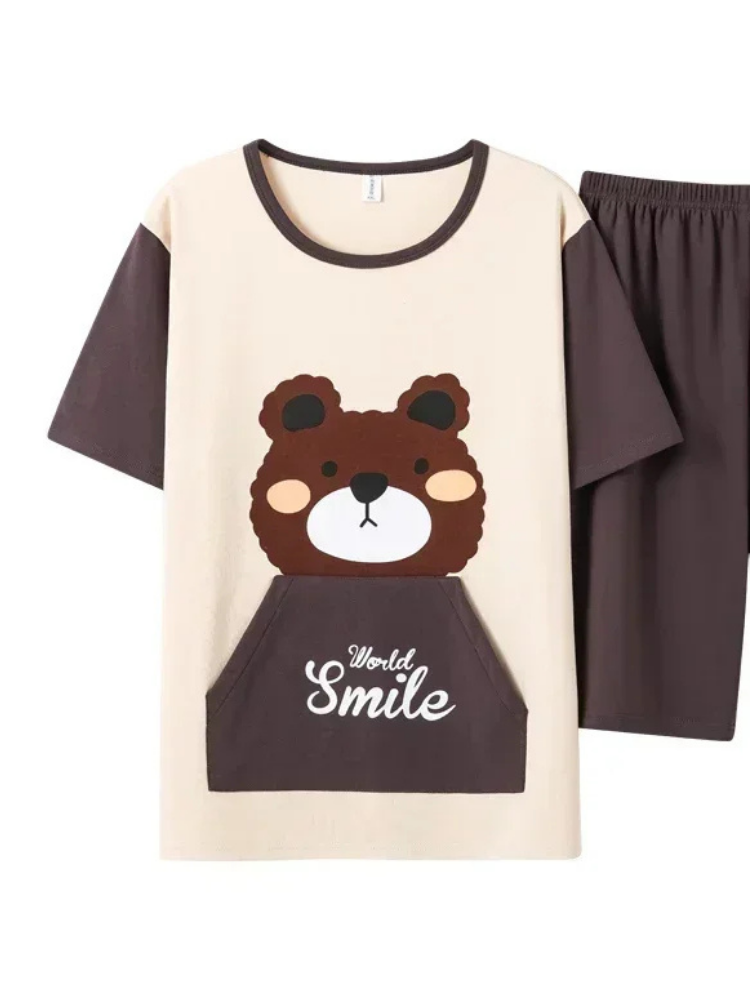 Pyjama Short Homme Smile