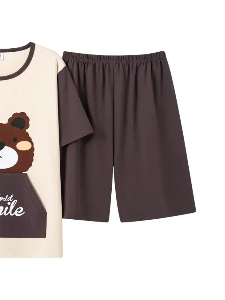 Pyjama Short Homme Smile